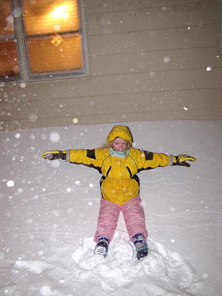 Giant snowdrift